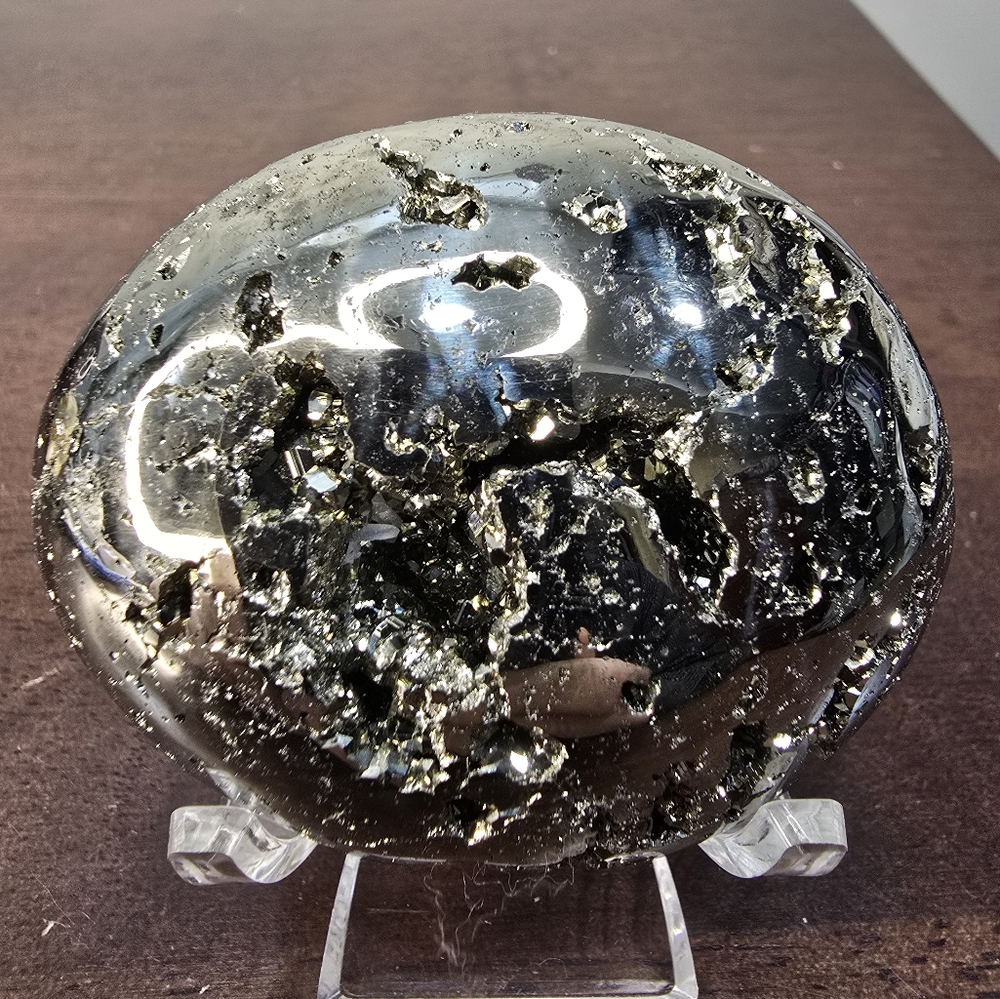 Pyrite Crystal Palmstone